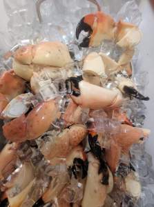 seafood market stone crab